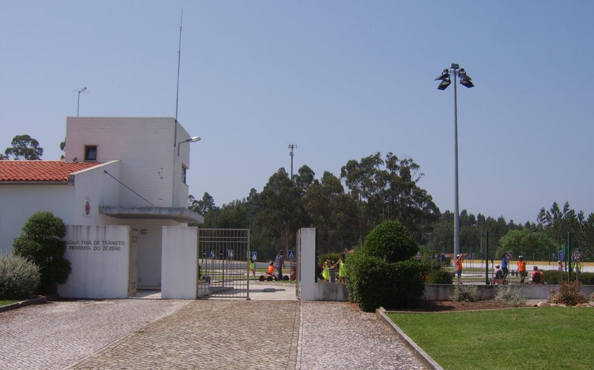 A Escola fixa de trânsito