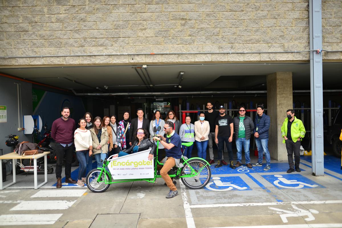 Cargo bikes in Bogota, Colombia